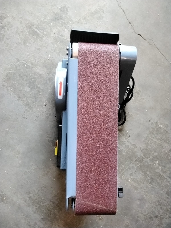 HBM 100 professional belt and disc sander - second-hand